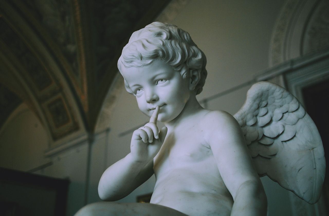 Boy-Stone-Angel-Sculpture-Statue-Wing-Religious-1225487-2