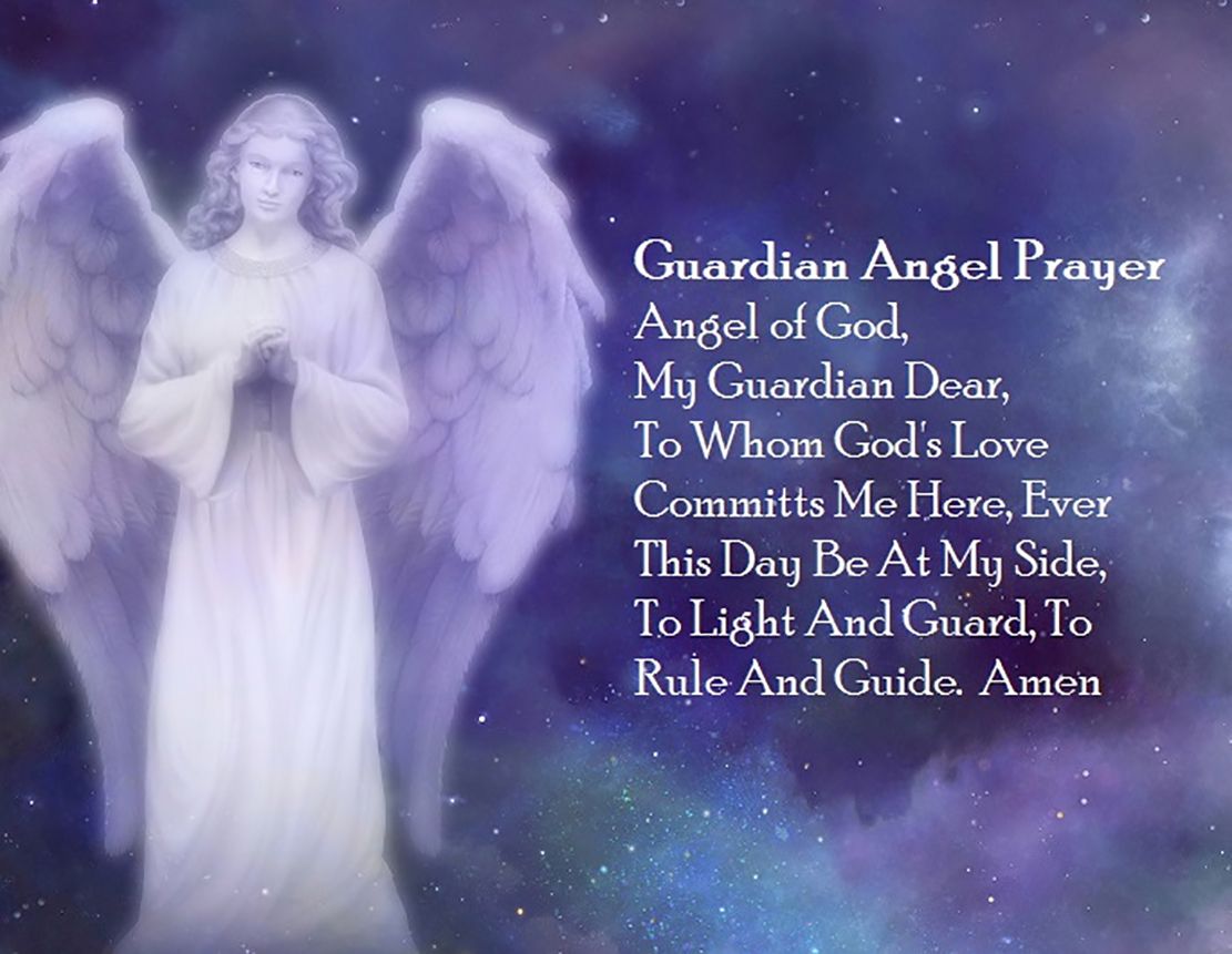 Learn The Guardian Angel Prayer