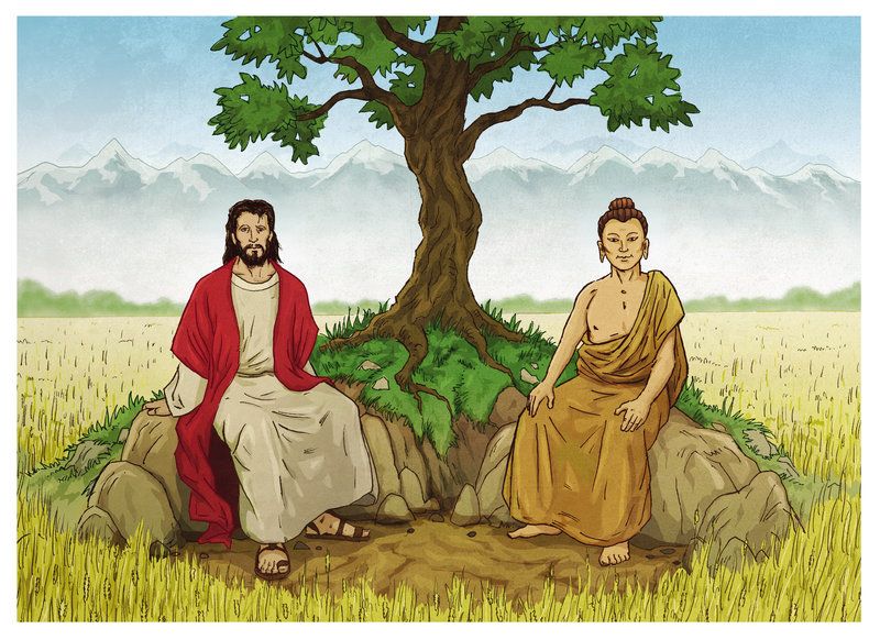 Jesus And Buddha As Brothers!