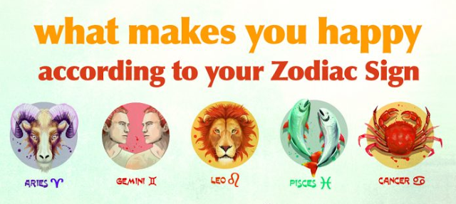 What Makes Happy Each Zodiac Sign