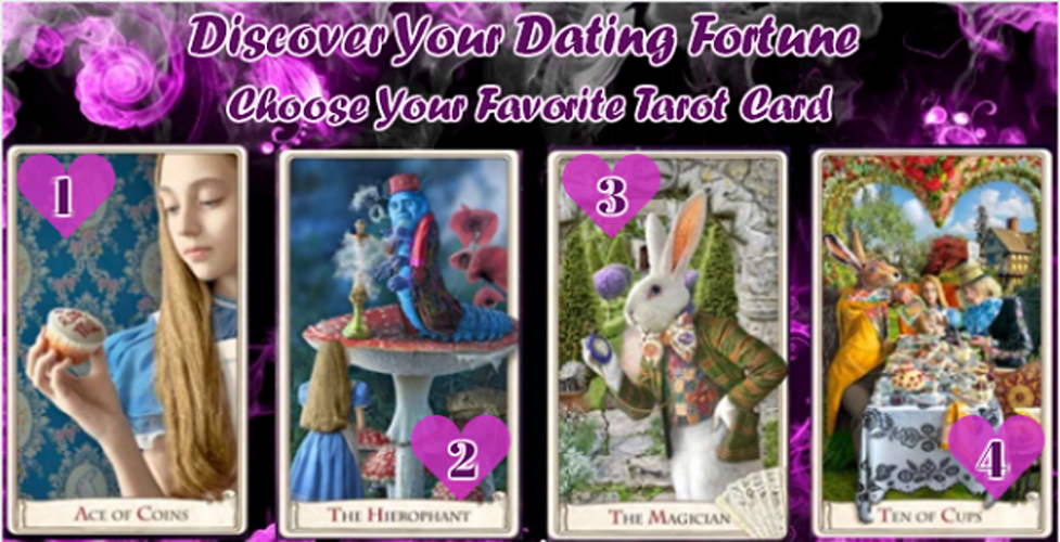 Select Your Favorite Card And Discover Your Dating Fortune