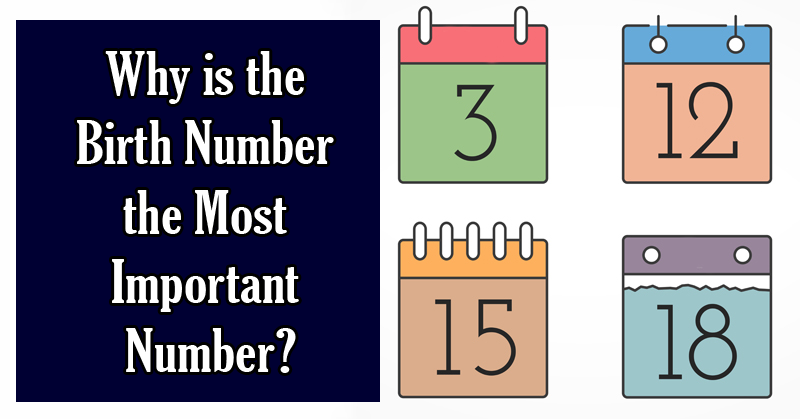 Why is the Birth Number the Most Important Number?