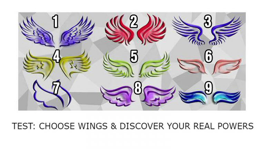 Pick Your Favorite Wings And Find Out Your Real Powers