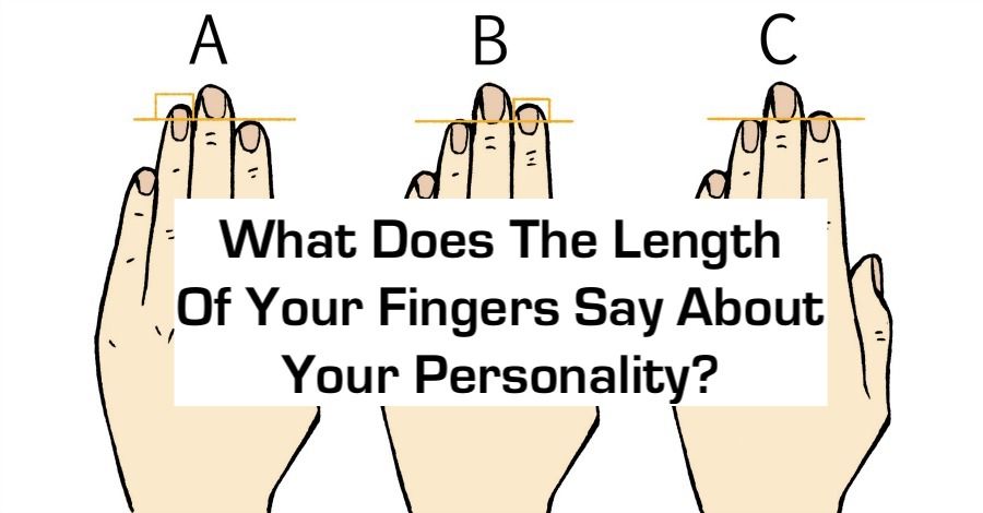 What The Length of Your Fingers Says About Your Personality