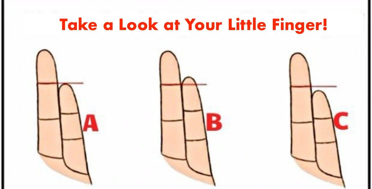 The length of your pinky will tell you a lot about your personality