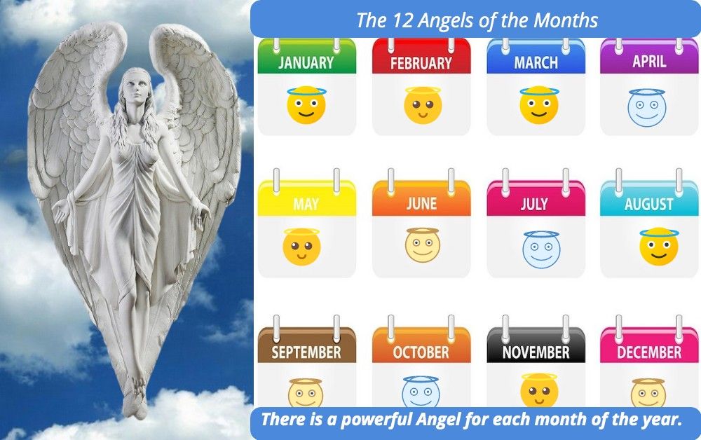 The twelve angels of the months: who are they, and how can they help you?