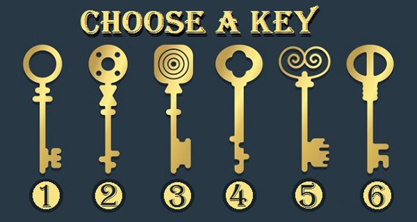 What Type Of Key Would You Open The Chest With? A Unique Test That Will Tell Something Interesting About You