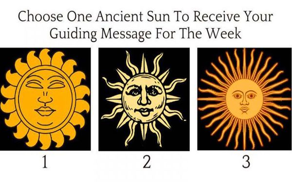 Pick An Ancient Sun To Receive Your Guiding Message For The Week