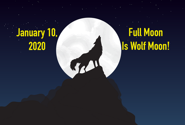 ‘Wolf Moon’: First full moon of 2020 also coincides with lunar eclipse