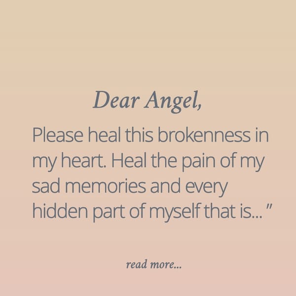 An Angelic Prayer for Inner Healing